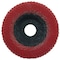 Weiler 4-1/2 Tiger Angled (Radial) Ceramic Flap Disc 80C 7/8 Arbor Hole 51314 - alternate 2